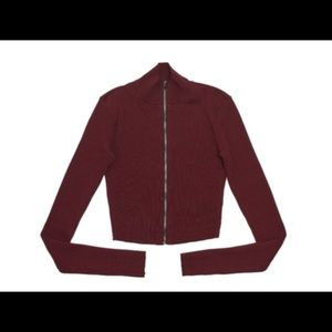 ISO Cotton Citizen Ibiza Turtleneck - Bordeaux